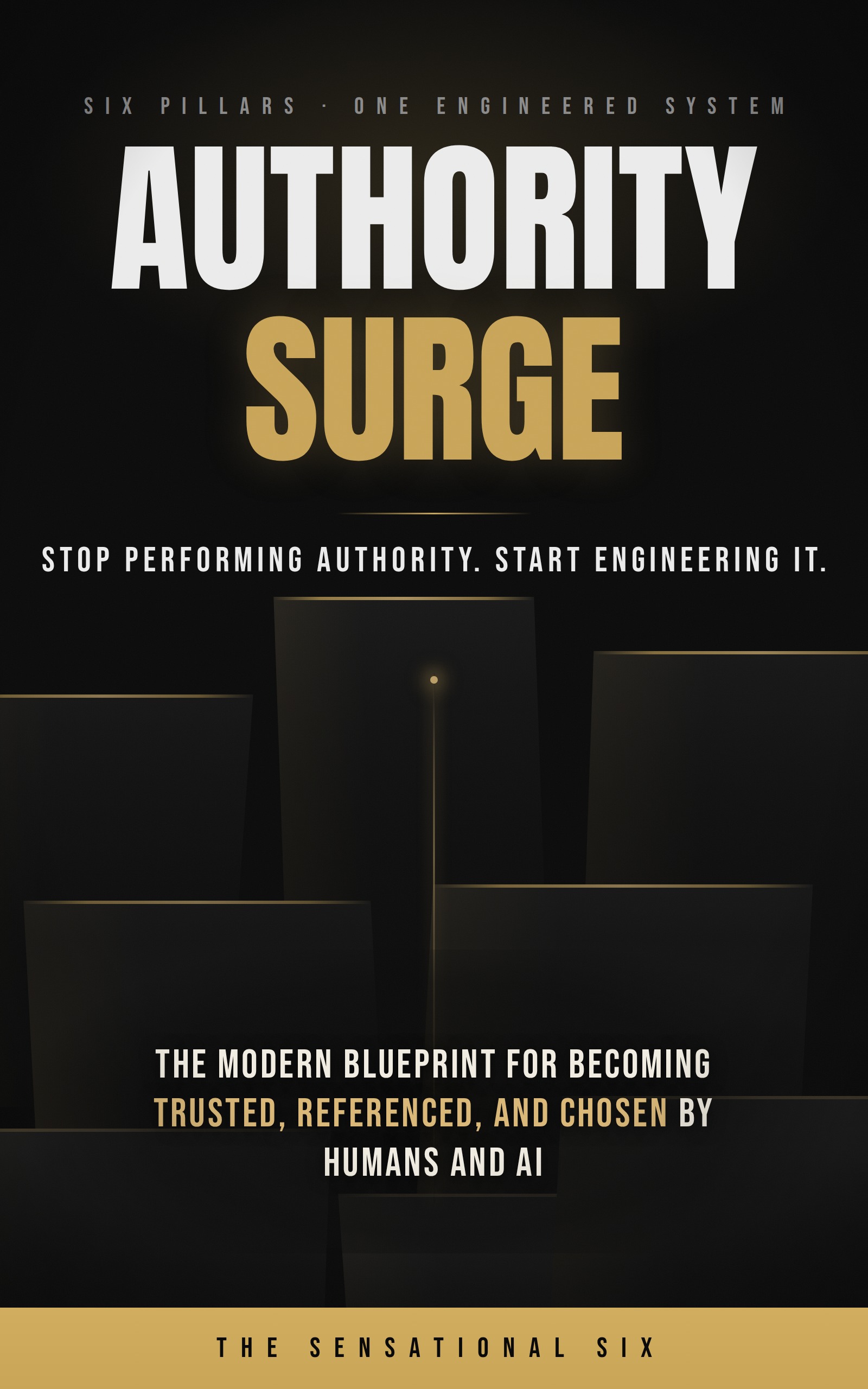 Authority Surge ebook cover by The Sensational Six